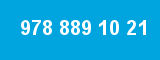 978 889 10 21 978 889 10 21